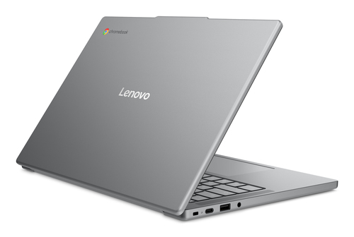 Lenovo Chrome 14M8911 MediaTek Kompanio 540 Chromebook 35,6 cm (14") WUXGA 4 GB LPDDR5x-SDRAM 64 GB UFS Wi-Fi 6E (802.11ax) ChromeOS Belgisch Grijs