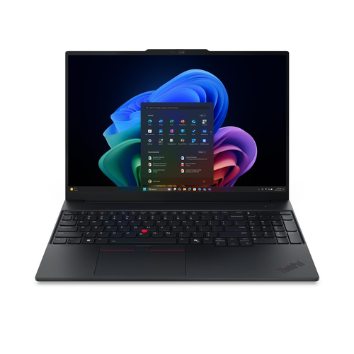 Lenovo ThinkPad E16 Gen 4 (Intel) Copilot+ PC Intel Core Ultra 5 325 Laptop 40,6 cm (16") WUXGA 16 GB DDR5-SDRAM 512 GB SSD Wi-Fi 7 (802.11be) Windows 11 Pro Zwart Zwitsers