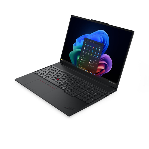 Lenovo ThinkPad E16 Gen 4 (Intel) Copilot+ PC Intel Core Ultra 5 325 Laptop 40,6 cm (16") WUXGA 16 GB DDR5-SDRAM 512 GB SSD Wi-Fi 7 (802.11be) Windows 11 Pro Zwart Zwitsers