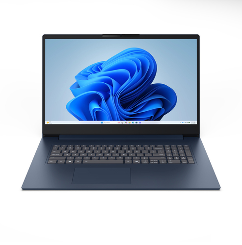 Lenovo IdeaPad Slim 3 17IWC11 Intel Core 7 350 Laptop 43,9 cm (17.3") Full HD 32 GB DDR5-SDRAM 512 GB SSD Wi-Fi 6 (802.11ax) Windows 11 Home Blauw Belgisch