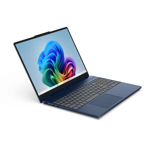 Lenovo IdeaPad 5 2-in-1 15IPH11 Copilot+ PC Intel Core Ultra 7 355 Hybride (2-in-1) 38,9 cm (15.3") Touchscreen WQXGA 32 GB DDR5-SDRAM 512 GB SSD Wi-Fi 7 (802.11be) Windows 11 Home Blauw Belgisch