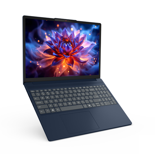 Lenovo IdeaPad Slim 3 15IWC11 Intel Core 3 304 Laptop 38,9 cm (15.3") WUXGA 8 GB DDR5-SDRAM 512 GB SSD Wi-Fi 6 (802.11ax) Windows 11 Home Blauw Belgisch