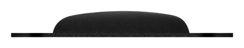 Manhattan Gel polssteun met muismat, zwart, 241 × 203 × 40 mm, antislip basis, levenslange garantie
