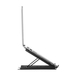 Manhattan Laptop- en tabletstandaard voor bureau, verstelbaar (5 posities), voor tablets en laptops tot 15,6", draagbaar en lichtgewicht, staal, zwart