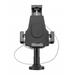 Manhattan Tabletstandaard voor iPad en tablets, vergrendelbaar, ook wandmontage mogelijk, veilige anti-diefstalhouder, voor 7,9"–10,5" tablets, 360° rotatie, +/-70° kanteling, 330° zwenkbaar, zwart