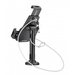 Manhattan Tabletstandaard voor iPad en tablets, vergrendelbaar, ook wandmontage mogelijk, veilige anti-diefstalhouder, voor 7,9"–10,5" tablets, 360° rotatie, +/-70° kanteling, 330° zwenkbaar, zwart