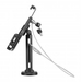 Manhattan Tabletstandaard voor iPad en tablets, vergrendelbaar, ook wandmontage mogelijk, veilige anti-diefstalhouder, voor 7,9"–10,5" tablets, 360° rotatie, +/-70° kanteling, 330° zwenkbaar, zwart