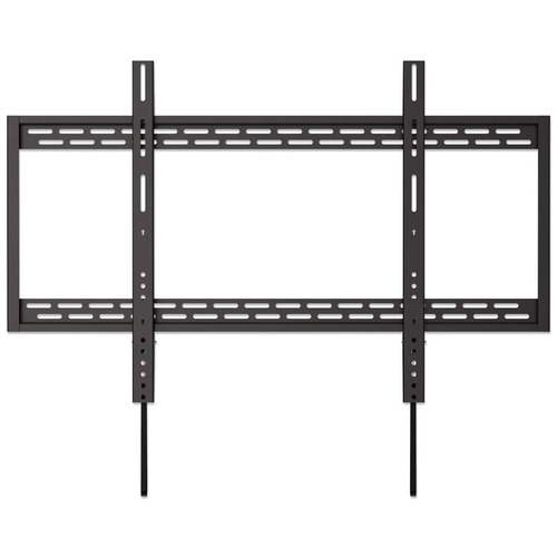 Manhattan Wandbeugel voor TV’s en monitoren (Vast), voor schermen 60–100", VESA-compatibiliteit: van 200x200 tot 900x600 mm (controleer de afmetingen van de vier montagegaten aan de achterzijde), max 50 kg, zwart