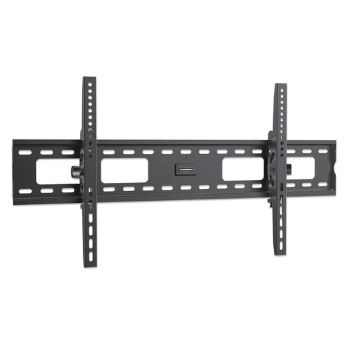 Manhattan Wandbeugel voor TV’s en monitoren (Kantelbaar), voor schermen 37"–75", VESA-compatibiliteit: van 200×200 tot 800×400 mm (controleer de afmetingen van de vier montagegaten aan de achterzijde), max 75 kg, zwart