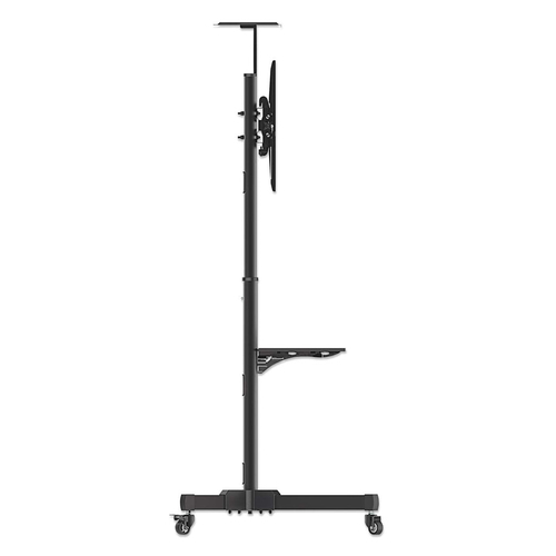 Manhattan Trolley voor TV’s en monitoren, voor schermen 37"–65", VESA-compatibiliteit: van 200x200 tot 600x400 mm (controleer de afmetingen van de vier montagegaten aan de achterzijde), max. 40 kg, zwart