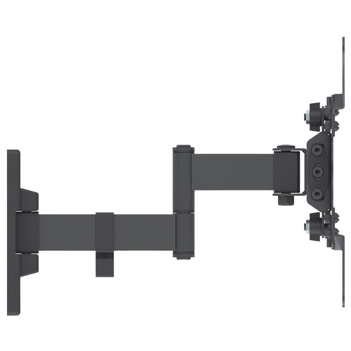 Manhattan Wandbeugel voor TV’s en monitoren (Volledig Verstelbaar), voor schermen 13–42", VESA-compatibiliteit: van 75x75 tot 200x200 mm (controleer de afmetingen van de vier montagegaten aan de achterzijde), max 20 kg, zwart