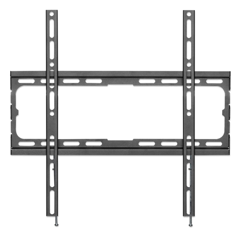 Manhattan Wandbeugel voor TV’s en monitoren (Vast), voor schermen 32–55", VESA-compatibiliteit: van 200x200 tot 400x400 mm (controleer de afmetingen van de vier montagegaten aan de achterzijde), max 40 kg, zwart