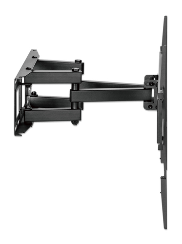 Manhattan Wandbeugel voor TV’s en monitoren (Volledig Verstelbaar), voor schermen 32–65", VESA-compatibiliteit: van 100x100 tot 600x400 mm (controleer de afmetingen van de vier montagegaten aan de achterzijde), max 40 kg, zwart