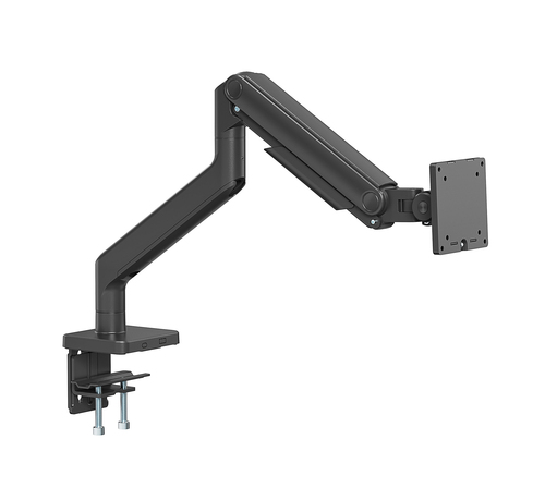 Manhattan Bureaubeugel voor TV’s en monitoren (Volledig Verstelbaar met veer), voor schermen 13"–42", met tafelklem of bladdoorvoer, VESA-compatibiliteit: van 75x75 tot 200x200 mm (controleer de afmetingen van de vier montagegaten aan de achterzijde), max. 20 kg