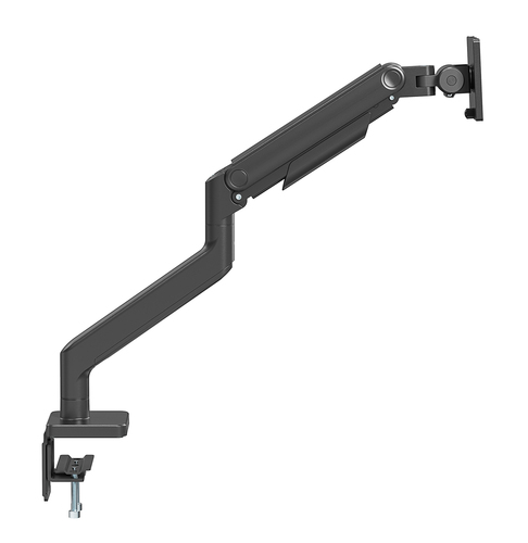 Manhattan Bureaubeugel voor TV’s en monitoren (Volledig Verstelbaar met veer), voor schermen 13"–42", met tafelklem of bladdoorvoer, VESA-compatibiliteit: van 75x75 tot 200x200 mm (controleer de afmetingen van de vier montagegaten aan de achterzijde), max. 20 kg