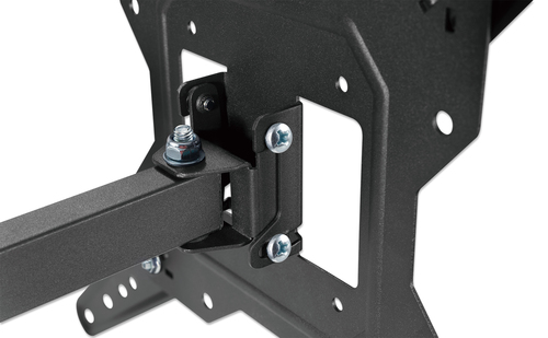 Manhattan Wandbeugel voor TV’s en monitoren (Volledig Verstelbaar), voor schermen 32–55", VESA-compatibiliteit: van 100x100 tot 400x400 mm (controleer de afmetingen van de vier montagegaten aan de achterzijde), max 30 kg, zwart