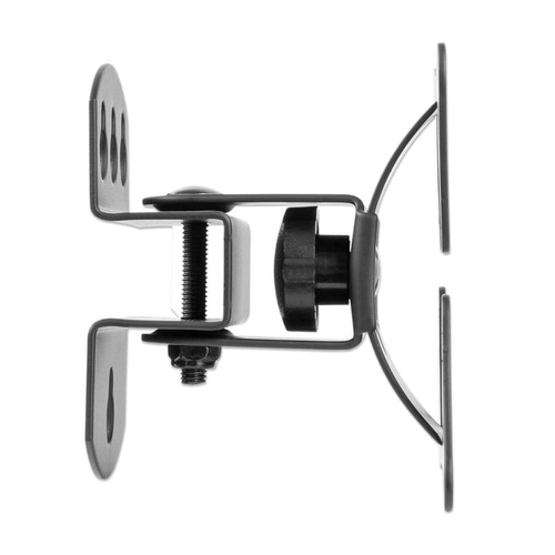 Manhattan Draaibare wandbeugel voor TV’s en monitoren (Kantelen & Zwenken), voor schermen 13"–27", VESA-compatibiliteit: 75×75 en 100×100 mm (controleer de afmetingen van de vier montagegaten aan de achterzijde), max 30 kg, zwart