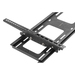Manhattan Buiten wandbeugel voor TV’s en monitoren (Kantelbaar, anti-diefstal), voor schermen 37"–65", VESA-compatibiliteit: van 200×200 tot 600×400 mm (controleer de afmetingen van de vier montagegaten aan de achterzijde), max 80 kg, afsluitbaar, zwart