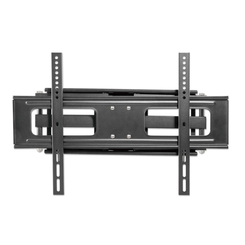 Manhattan Buiten wandbeugel voor TV’s en monitoren (Volledig Verstelbaar), voor schermen 37"–65", VESA-compatibiliteit: van 200×200 tot 600×400 mm (controleer de afmetingen van de vier montagegaten aan de achterzijde), max 50 kg, weerbestendig, zwart