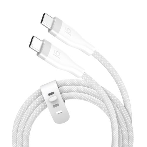 j5create USB-C® 60W Ultrasoef Dubbel Gevlochten Snellaadkabel