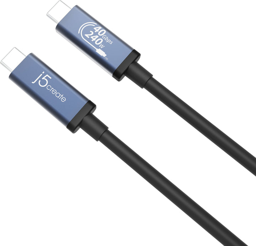 j5create USB 40 Gbps 240 W USB Type-C® Kabel