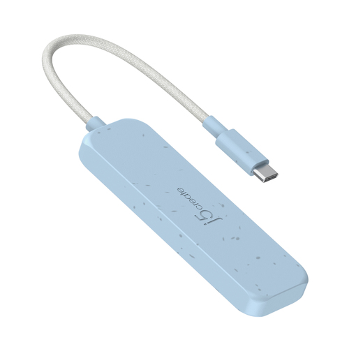j5create Eco-Friendly USB-C naar 4-poorts Type-A Gen 2 Hub