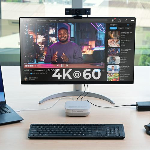 j5create USB-C 4K speakerphone dock