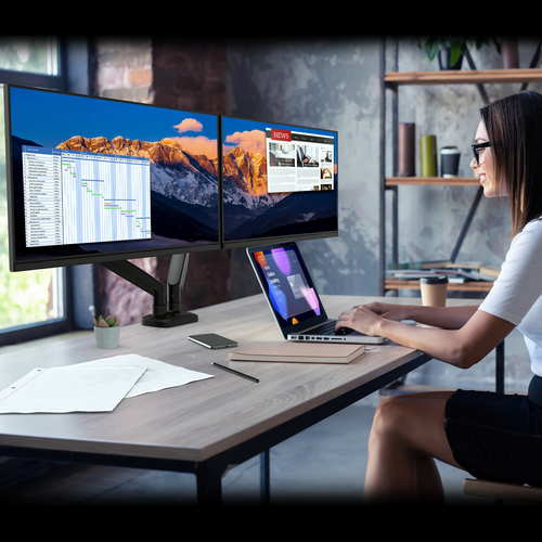 j5create JTSA102-N flat panel bureau steun 81,3 cm (32") Zwart