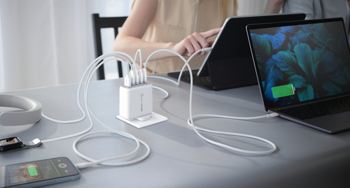 j5create 100W GaN USB-C® 5-Poorts Oplader