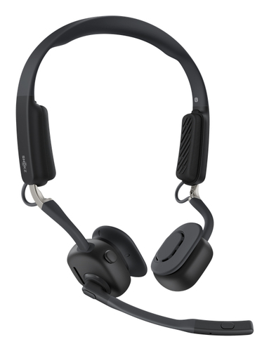 SHOKZ C610-AN-BK hoofdtelefoon/headset Draadloos oorhaak Kantoor/callcenter Bluetooth Zwart