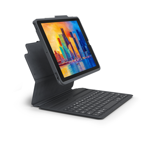 ZAGG Pro Keys Frans Bluetooth Zwart, Grijs
