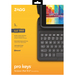 ZAGG Pro Keys Frans Bluetooth Zwart, Grijs