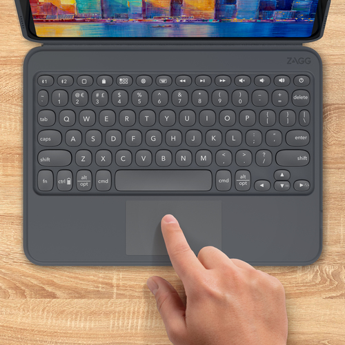 ZAGG Pro Keys QWERTY Brits Engels Bluetooth Zwart, Grijs