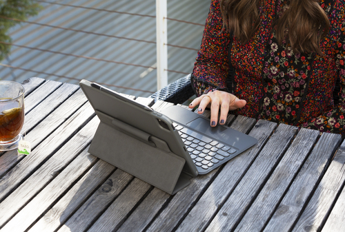 ZAGG Pro Keys QWERTY Brits Engels Bluetooth Zwart, Grijs