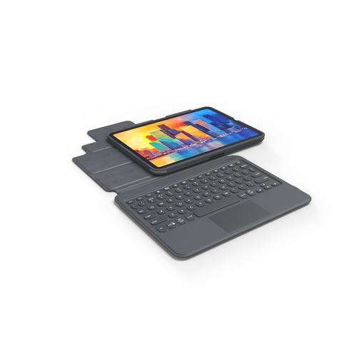 ZAGG Pro Keys QWERTY Brits Engels Bluetooth Zwart, Grijs