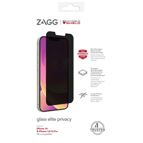 InvisibleShield Glass Elite Privacy 15,5 cm (6.1") Smartphone Randloze privacyfilter voor schermen