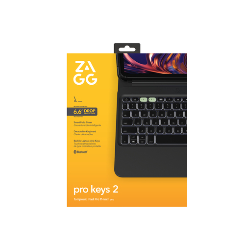 ZAGG Pro Keys 2 Zwitsers Bluetooth Zwart