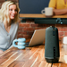 Owl Labs Meeting Owl 4+ - 360°, 4K slimme camera, microfoon en luidspreker (automatische luidsprekerfocus, smart zooming en noise equalizing)