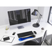 Kensington Slim Duo Gel Keyboard Wrist Rest - Blauw