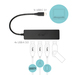i-tec Advance USB-C Slim Passive HUB 4 Port