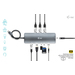 i-tec Metal USB-C Nano dockingstation 4K HDMI LAN + Stroomvoorziening 100 W