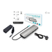 i-tec Metal USB-C Nano 2x Display Docking Station with PD 100 W + Charger 100W