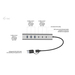 i-tec USB-C/USB-A Charging Metal HUB 7 port (3x USB-C, 4x USB-A)
