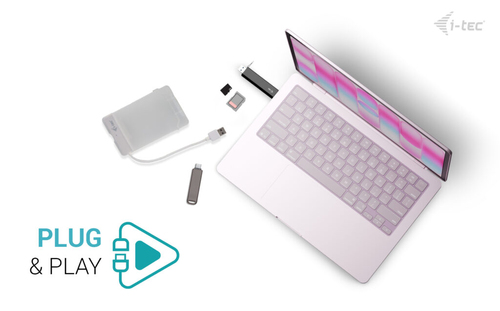 i-tec USB-C/USB-A Dongle SD, TF and 2x USB (1x USB-A, 1x USB-C)