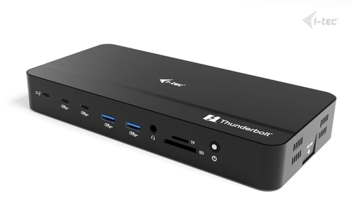 i-tec Thunderbolt 5 Triple Display Docking Station, M.2 slot, 6x USB, 2.5GLAN + Power Delivery 140W