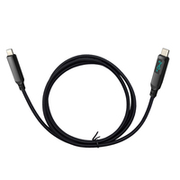 i-tec Thunderbolt 4/USB4 Class Pro Cable 240W with LCD (40 Gbps, 150 cm)