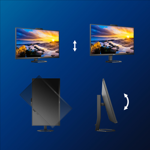 Philips 5000 series 27E1N5600HE/00 computer monitor 68,6 cm (27") 2560 x 1440 Pixels Quad HD LCD Zwart