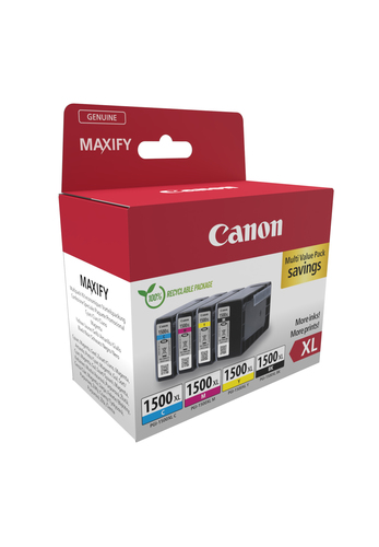 Canon 9182B010 inktcartridge 4 stuk(s) Origineel Hoog (XL) rendement Zwart, Cyaan, Magenta, Geel