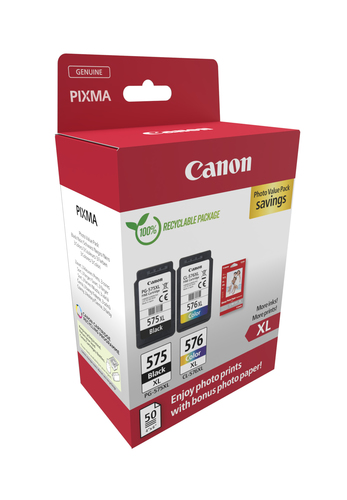 Canon 5437C006 inktcartridge 2 stuk(s) Origineel Hoog (XL) rendement Zwart, Cyaan, Magenta, Geel