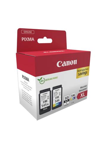 Canon 8286B012 inktcartridge 2 stuk(s) Origineel Hoog (XL) rendement Zwart, Cyaan, Magenta, Geel